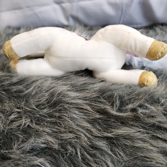 EINHORN PARADIES SKY Unicorn Plush Die Spiegelburg blue cotton candy hair rare - Picture 6 of 8